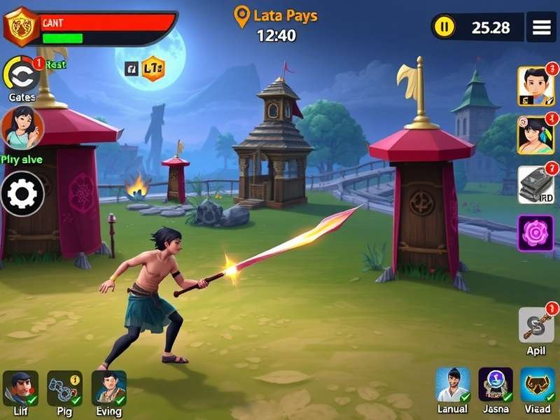 Lively Lathi Legend gameplay screenshot